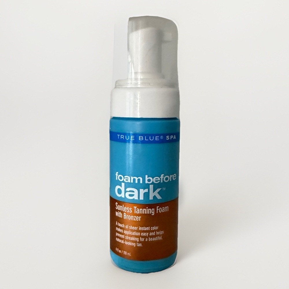 Bath &‎ Body Works True Blue Spa Sunless Tanning Foam With Bronzer New